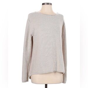 Elan Elegant Cream Knit Sweater